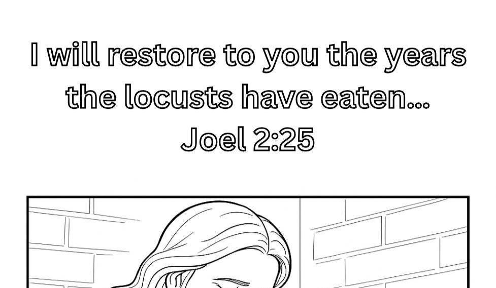 Grace in the Struggle – Printable Christian Coloring Page - Bible Verse - Addiction Recovery - PDF Instant Download